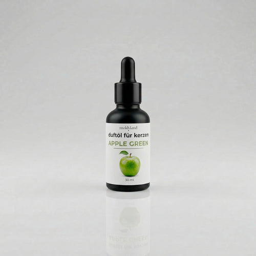 Apple Green Duftöl für Kerzen – 30-ml-Flasche mit Apfelmotiv