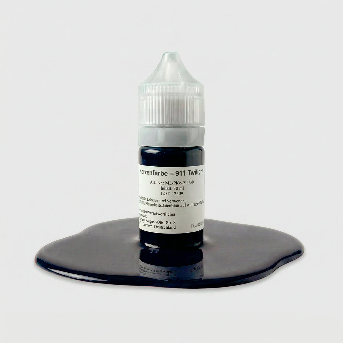 Kerzenfarbe 911 Twilight – 50-ml-Flasche mit Farbprobe