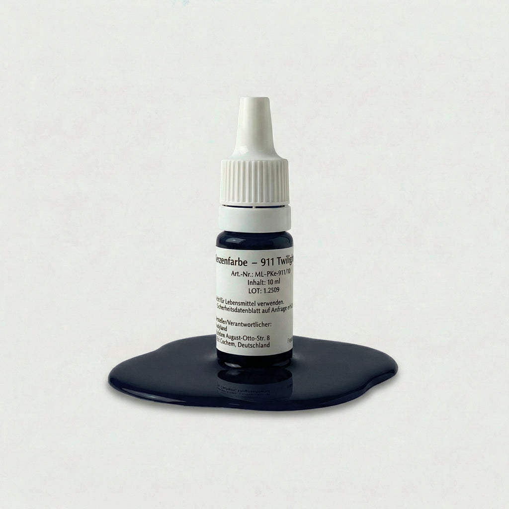 Kerzenfarbe 911 Twilight – 10-ml-Flasche mit Farbprobe
