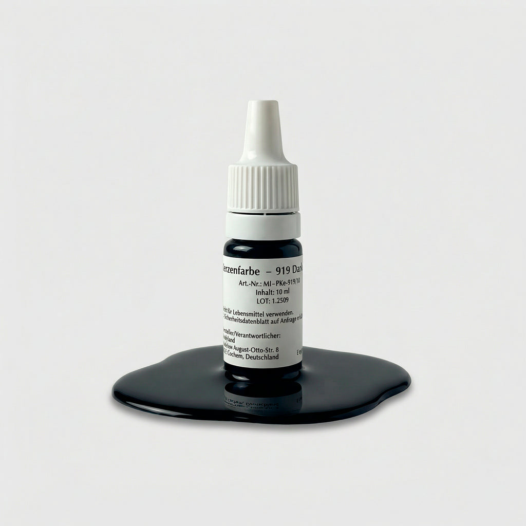Kerzenfarbe 919 Darkness – 10-ml-Flasche mit Farbprobe