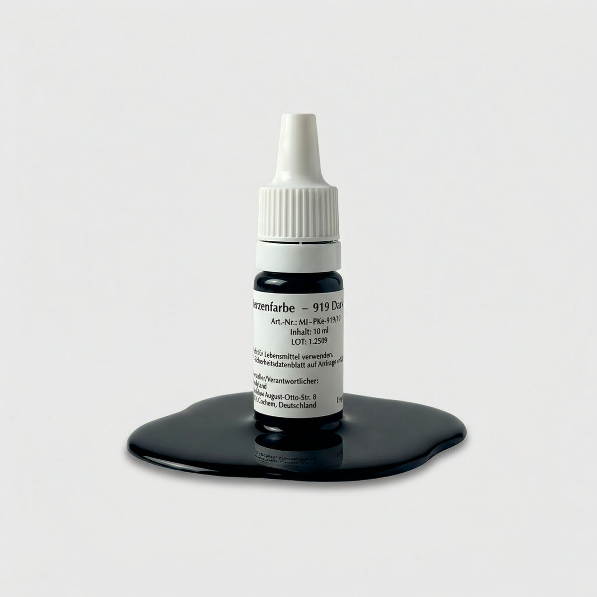 Kerzenfarbe 919 Darkness – 10-ml-Flasche mit Farbprobe