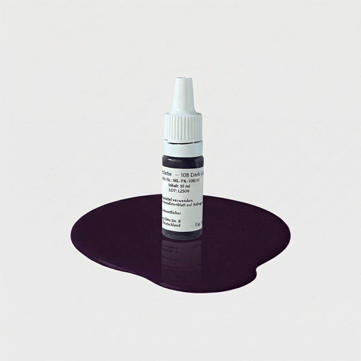 Seifenfarbe 108 Dark Lilac – 10-ml-Flasche mit Farbprobe