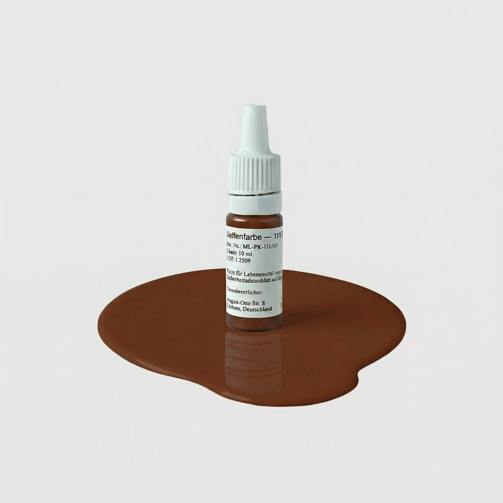 Seifenfarbe 111 Milk Chocolate – 10-ml-Flasche mit Farbprobe