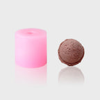 2D-Silikonform Eiscreme mit gegossenem Dessertmotiv