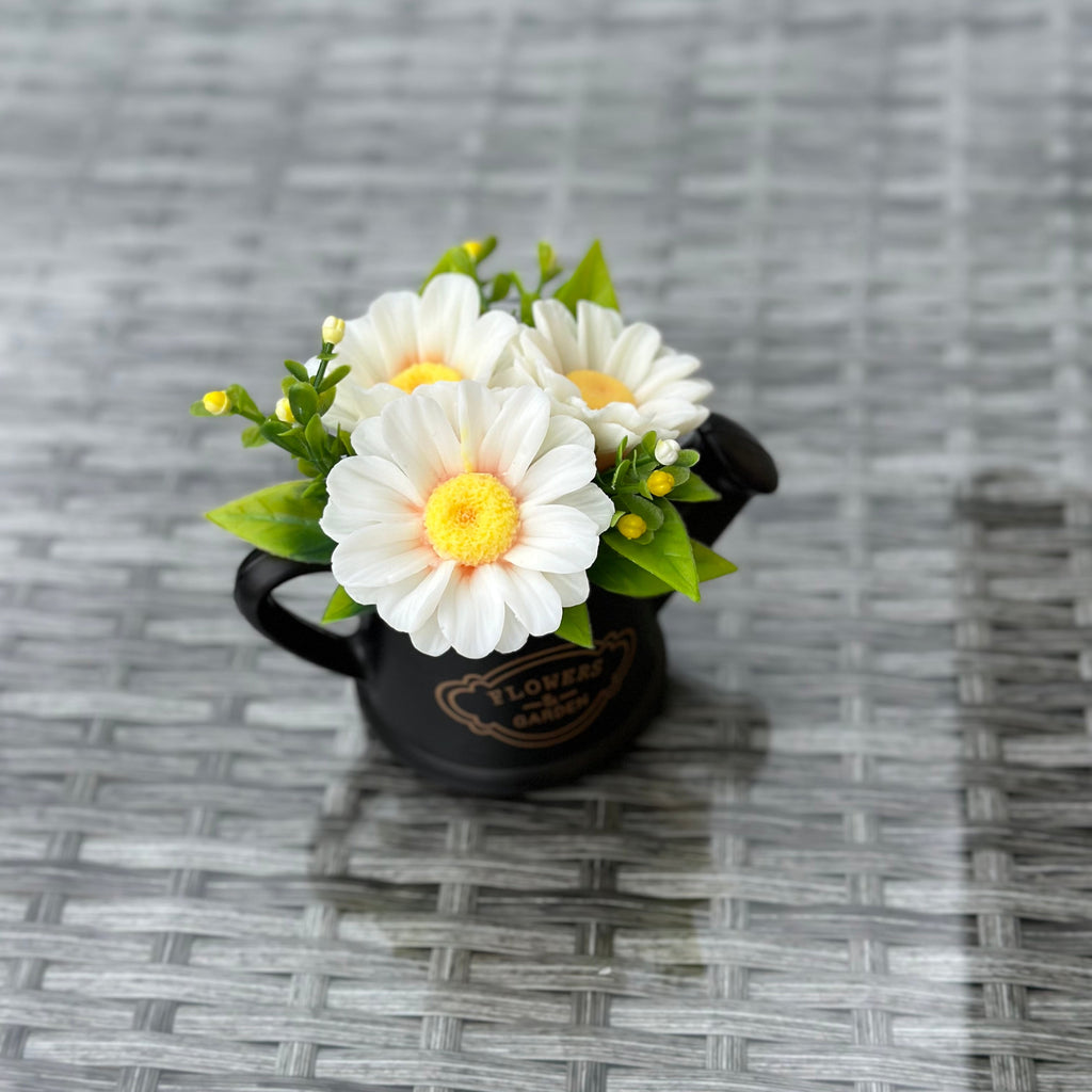Blumenstrauß aus gegossenen Kamillenblüten – Silikonform Blume 30