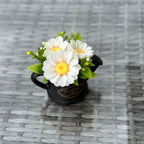 Blumenstrauß aus gegossenen Kamillenblüten – Silikonform Blume 30
