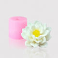 3D-Silikonform Blume 35 mit gegossener Blüte