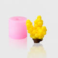 3D-Silikonform Blume 45 mit gegossener Blüte