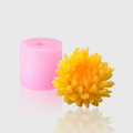 3D-Silikonform Blume 53 mit gegossener Blüte