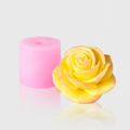 3D-Silikonform Rose 14 mit gegossener Rosenblüte