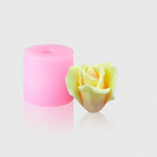 3D-Silikonform Rose 7k mit gegossener Rosenblüte
